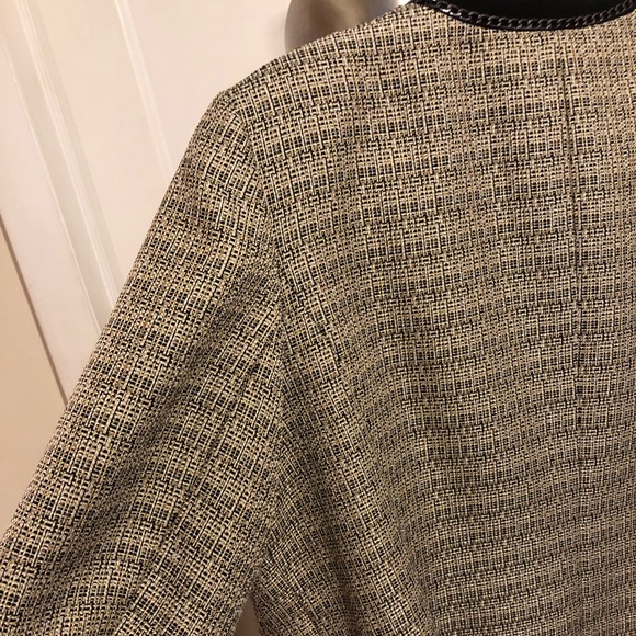 Tahari Suit Separate Jacket -Black/Chrome/Gold - Picture 5 of 8